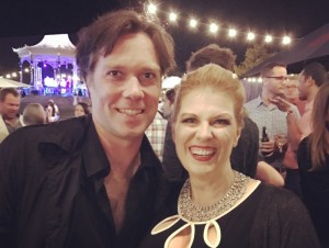 Rufus Wainwright and Jacqueline Dark 